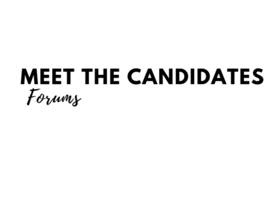Meet the candidates forums